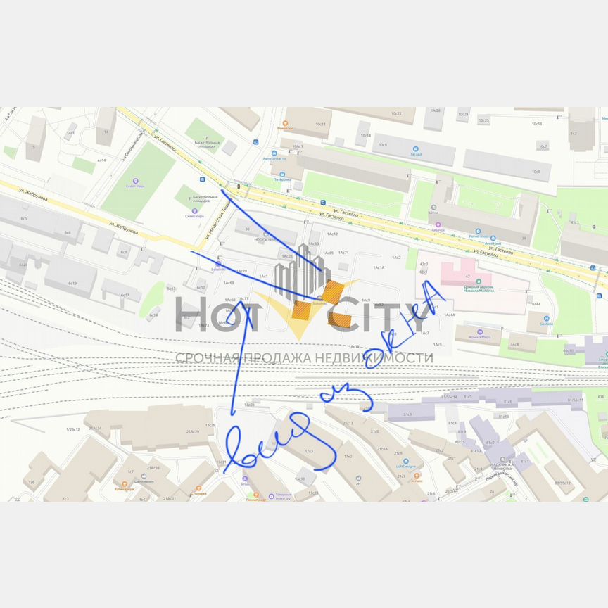 1-к. квартира, 42 м², 19/33 эт.