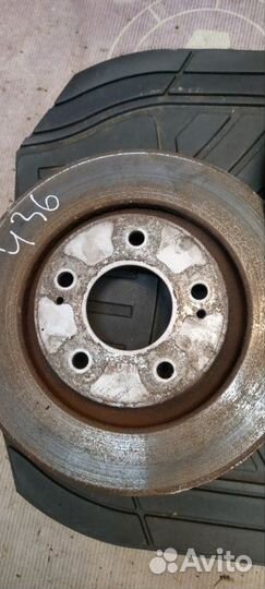 Диск тормозной передний Citroen C Crosser EP 4HN