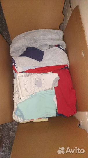 Детские вещи пакетом на мальчика 6-12 месяцев