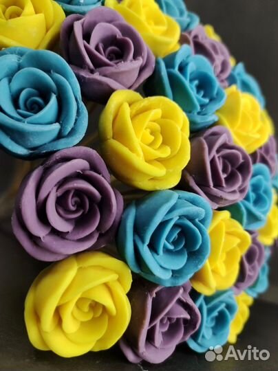 Розы из Бельгийского Шоколада - 29 шт в Букете