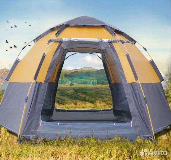 Палатка 4х местная автоматическая