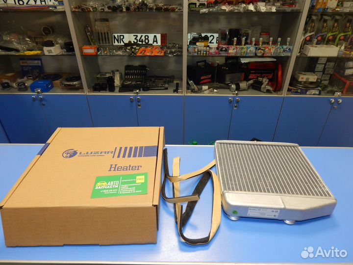 Радиатор отопителя Corsa D б/у с трубками