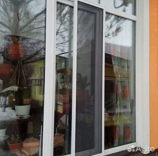 Москитная сетка гармошка