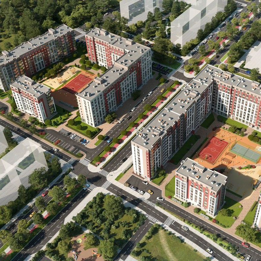 2-к. квартира, 60,6 м², 1/9 эт.