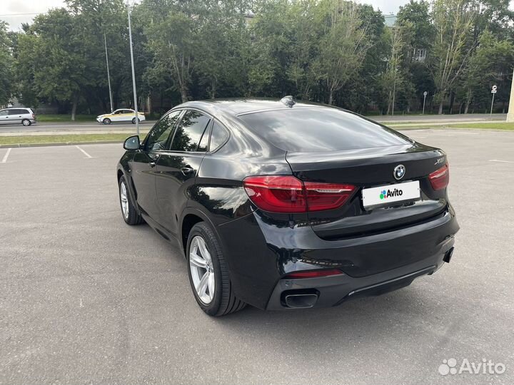 BMW X6 3.0 AT, 2017, 111 800 км