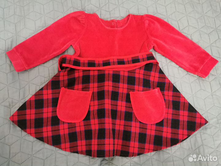 Вещи на девочку 12-18 месяцев (80см)