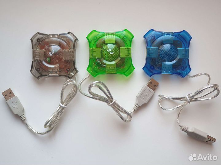 USB хаб 4 порта 2.0
