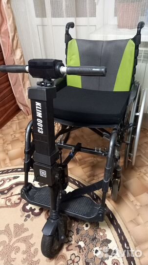 Коляска прогулочная с электроприставкой