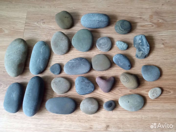 Галька морская камни морские для интерьера