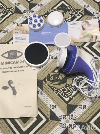 Антицеллюлитный массажёр для тела Relax&Spin Tone