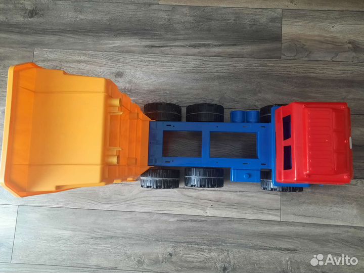 Большой грузовик самосвал игрушка