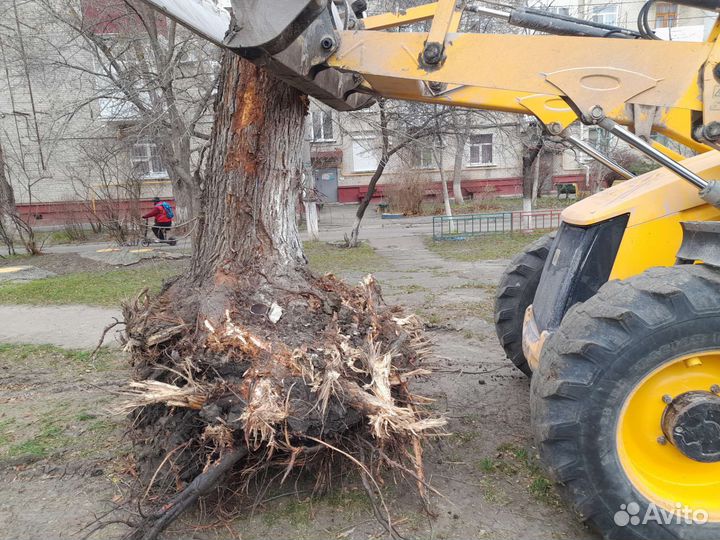 Эксковатор погрузчик аренда