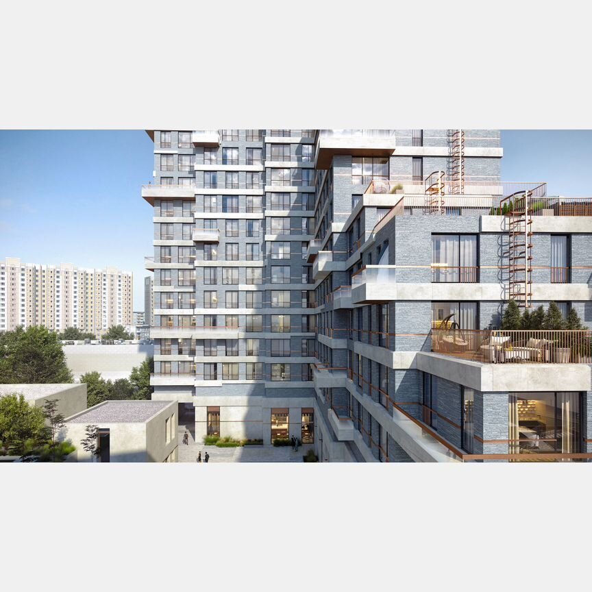 1-к. квартира, 50,5 м², 2/2 эт.