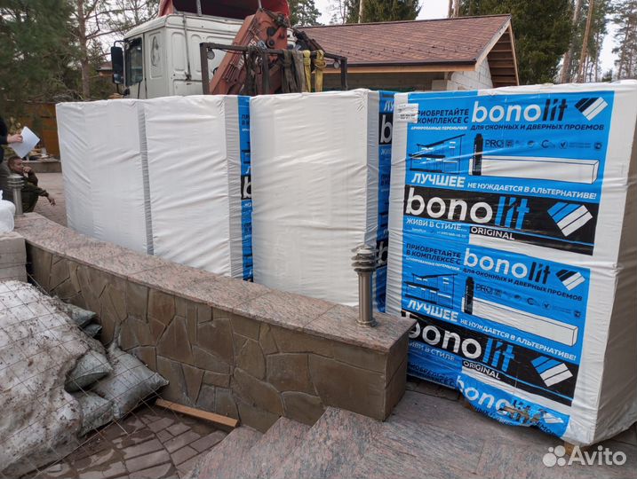 Газобетонные блоки Bonolit d500