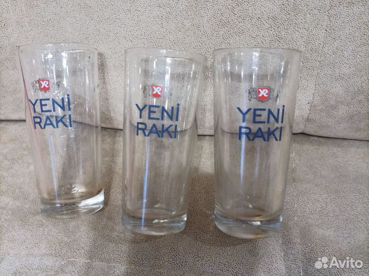 Стаканы бокалы Yeni raki