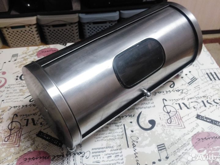 Хлебница из нержавейки