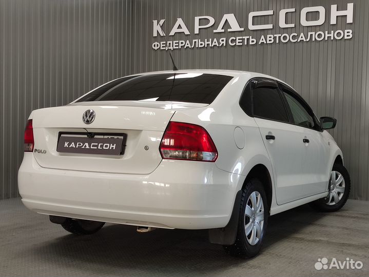 Volkswagen Polo 1.6 МТ, 2012, 63 500 км