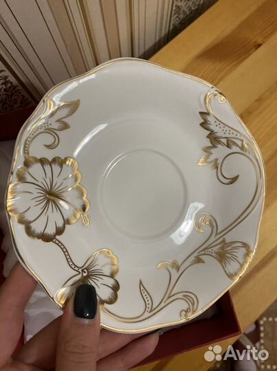 Чашка с блюдцем