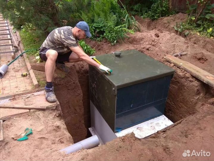 Автономная канализация под ключ. В любой грунт