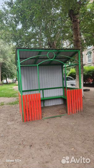 Беседка металлическая бу