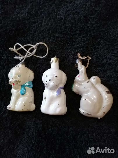 Елочные игрушки СССР