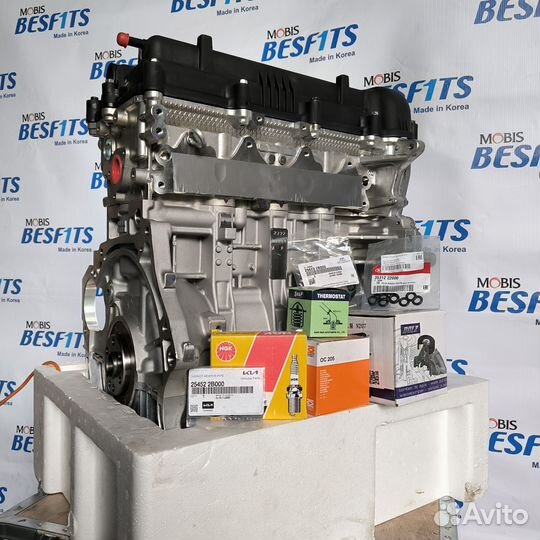 Двигатель 1.6 G4FC Hyundai Solaris Kia Rio 3