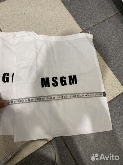 Пыльники Msgm оригинал новые