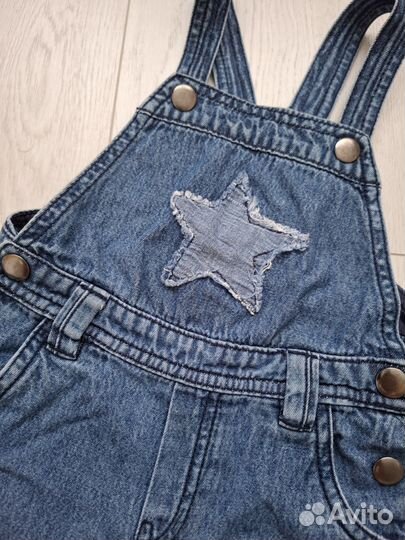 Комбинезон джинсовый Baby go 86 для мальчиков