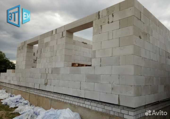 Строительный Газобетон, Пеноблок, Полистиролбетон