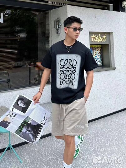 Футболка мужская loewe (оверсайз)