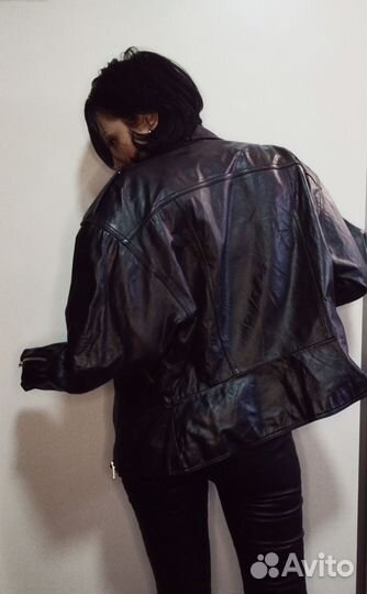 Косуха из натуральной кожи