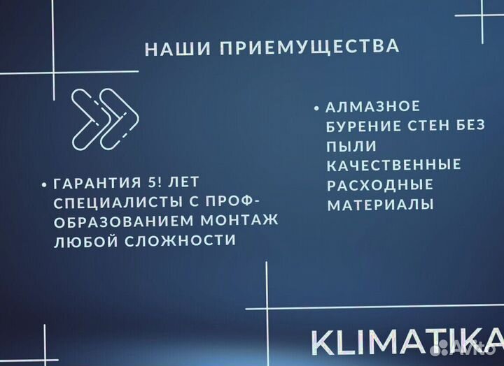 Кондиционеры сплит системы с установкой