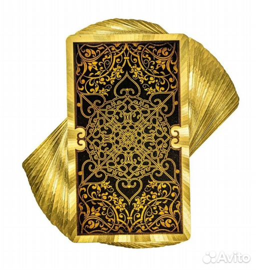 Золотое таро пластиковые новые