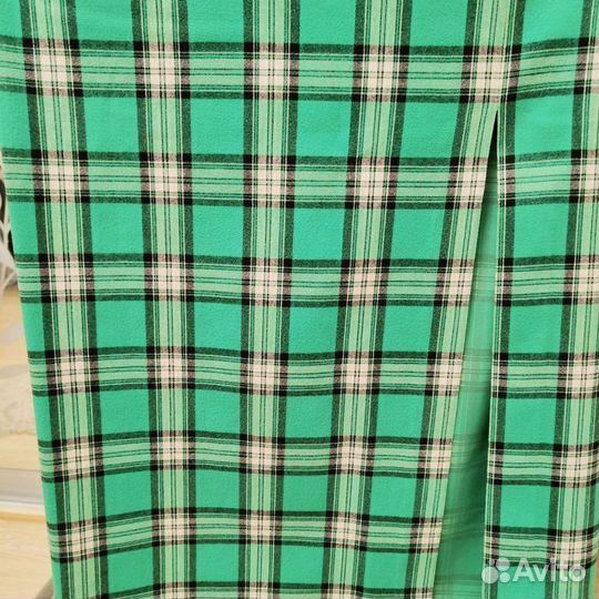 Юбка lime в клетку