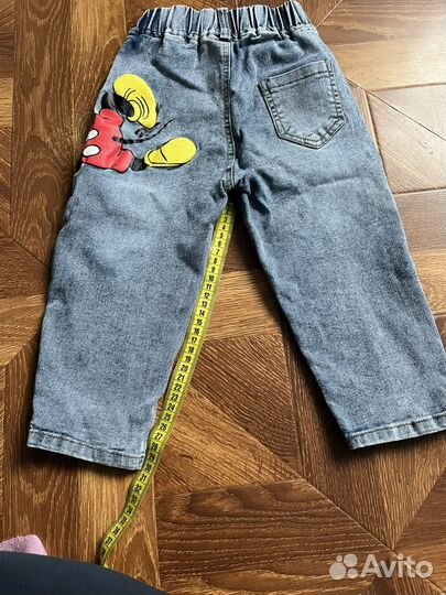 Джинсы для девочки 86 92