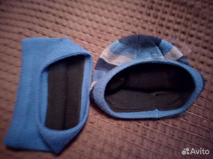 Комплект шапка и снуд