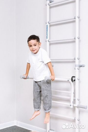 Турник и брусья на шведскую стенку