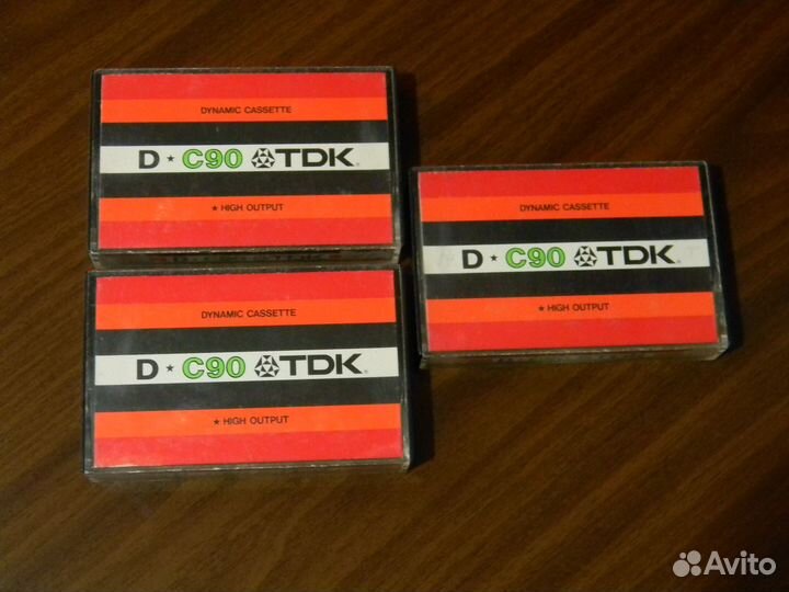 Аудиокассеты TDK(1972-73 г.г.)