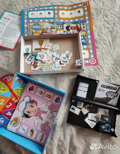 Настольные игры, развивающие Робокар, Ужин подан