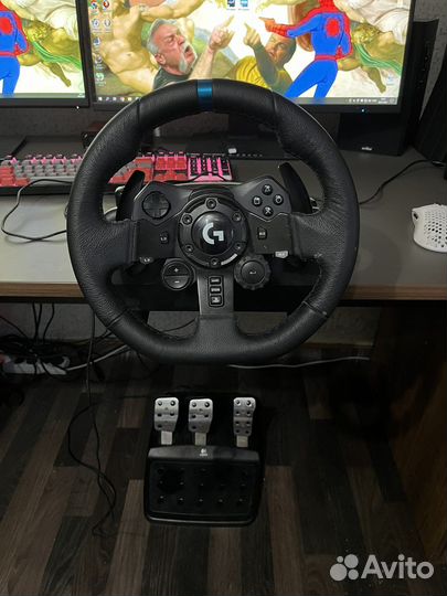 Руль logitech g923/g29