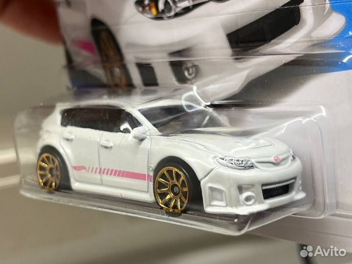 Hot Wheels Subaru Wrx Sti (Белый)