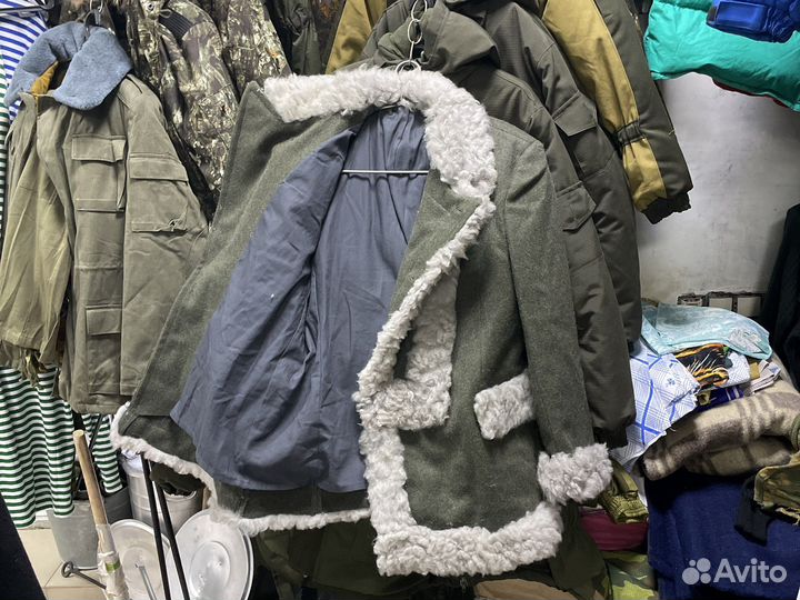 Суконнная куртка с мехом для охоты