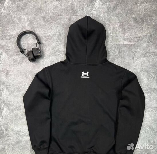 Balenciaga under armour зип худи