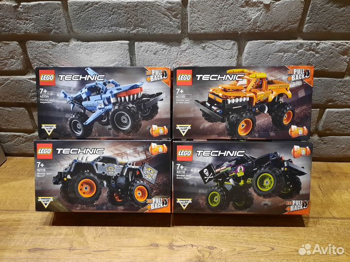 Lego Technic Monster Jam новые