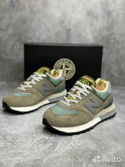 New Balance island stone Синий Оазис Стиль Комфорт