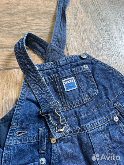 Джинсовый комбинезон