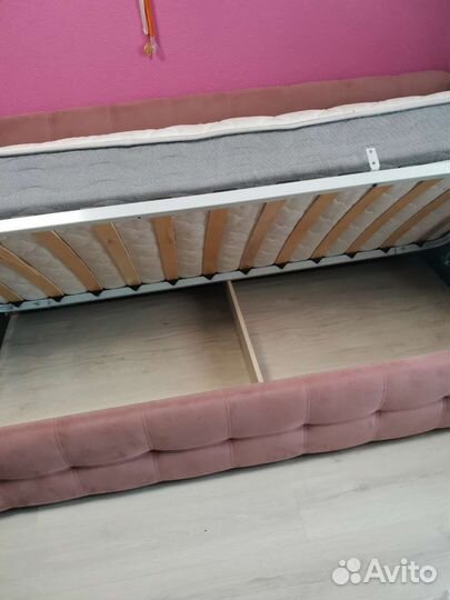 Кровать воss mini велюр