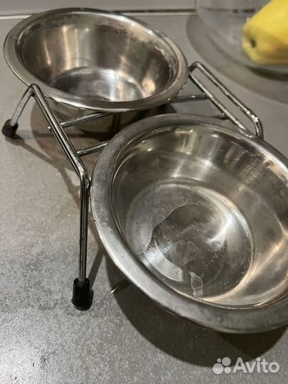 Миски для кошек на подставке