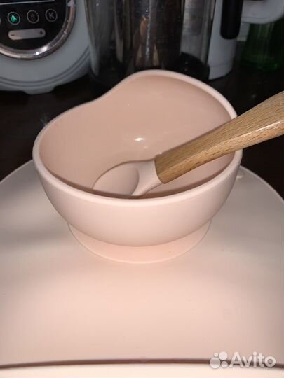 Силиконовая детская посуда