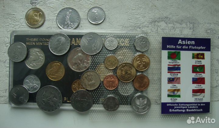 Коллекции иностранных монет